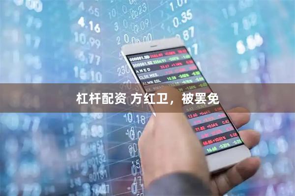 杠杆配资 方红卫，被罢免